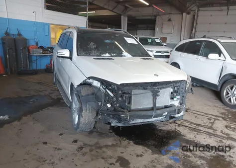 2017 Mercedes-Benz Gls 450 4Matic z USA, uszkodzony, nr VIN 4JGDF6EE9HA792982